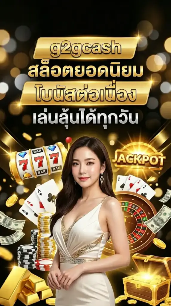 g2gcash สล็อตยอดนิยม โบนัสต่อเนื่อง เล่นลุ้นได้ทุกวัน
